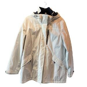 Tommy Hilfiger 3-IN-1 All Weather System Jacket Women's Size L White